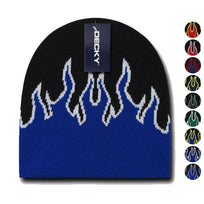 1 Dozen Boys Girls Kids Youth Decky Fire Flame Beanies Caps Hats Wholesale Lot